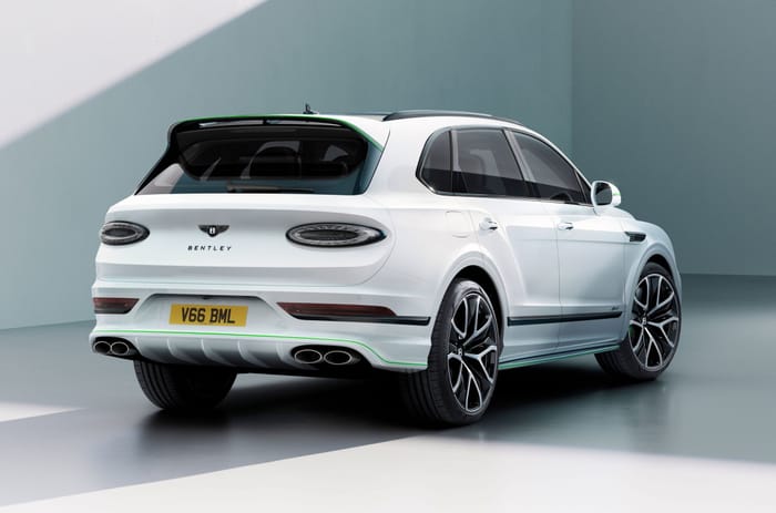 Bentley Bentayga Speed rear